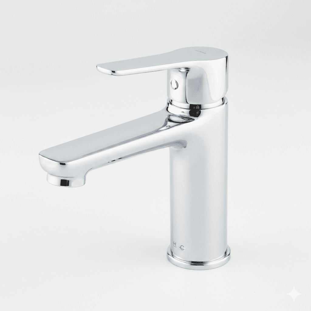 Robinet Mitigeur Chaud/Froid en Laiton Chromé